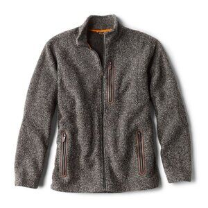 ORVIS BRISTOL FULL ZIP SWTR FLEECE- LARGE